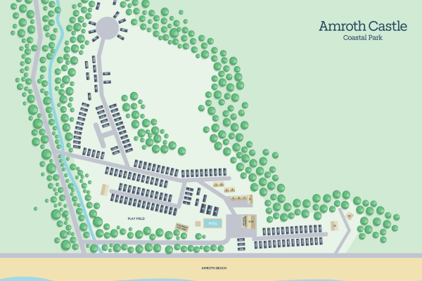 Amroth Castle Coastal Park